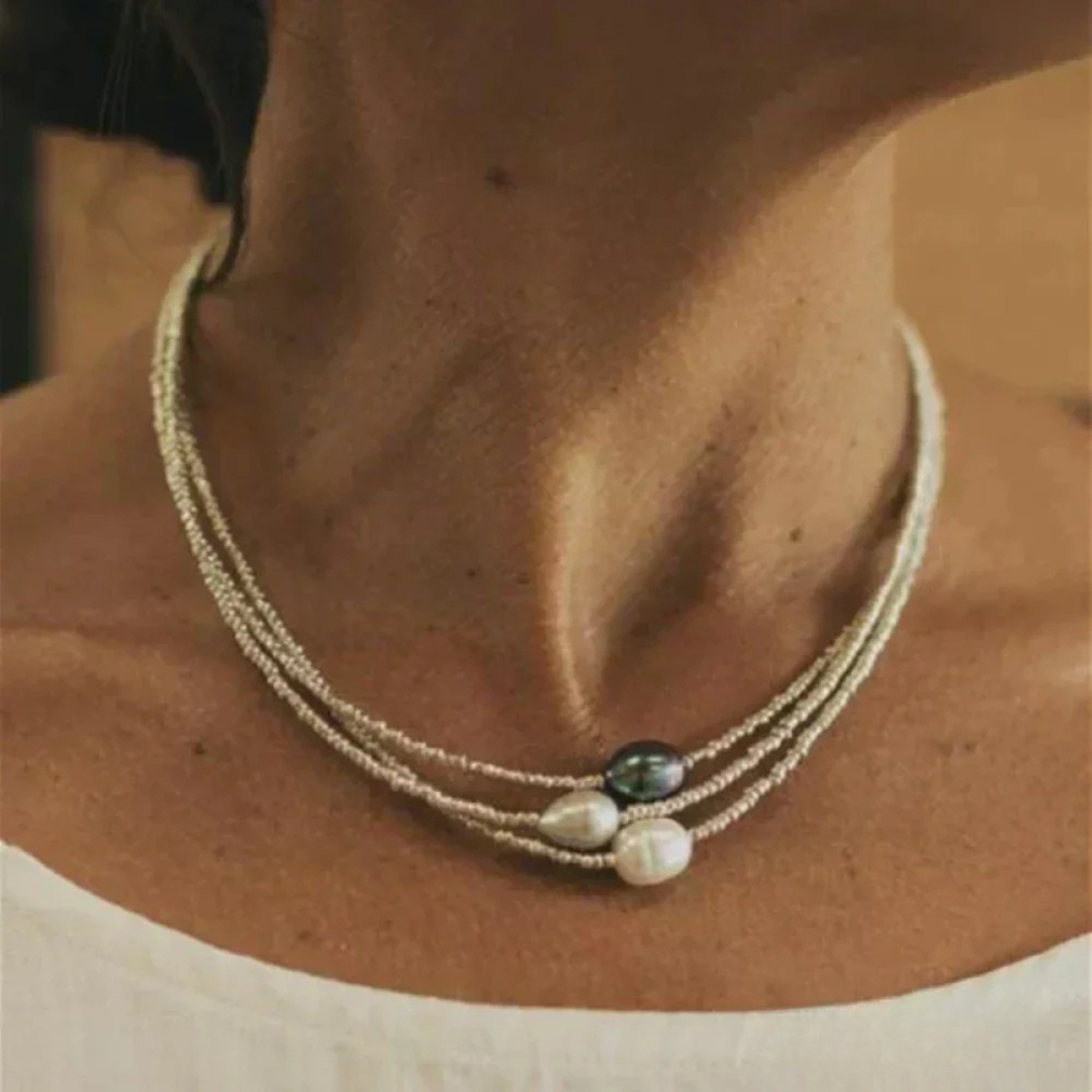 Vintage Fresh Water Pearl Necklace Omelia&Oliver Jewels