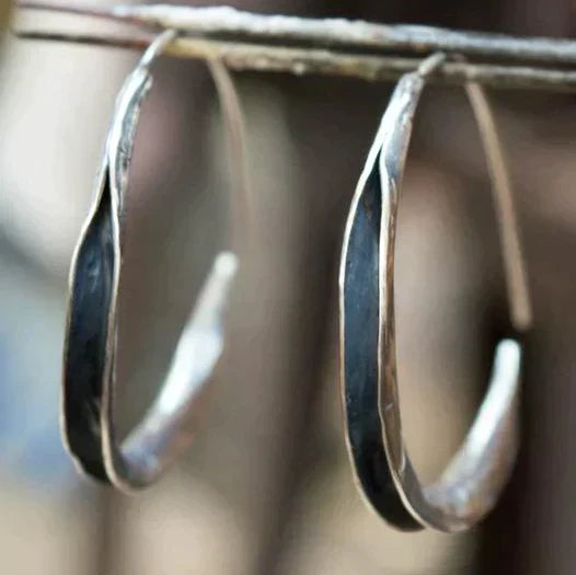 Bold Circle Hoop Earrings Omelia&Oliver Jewels