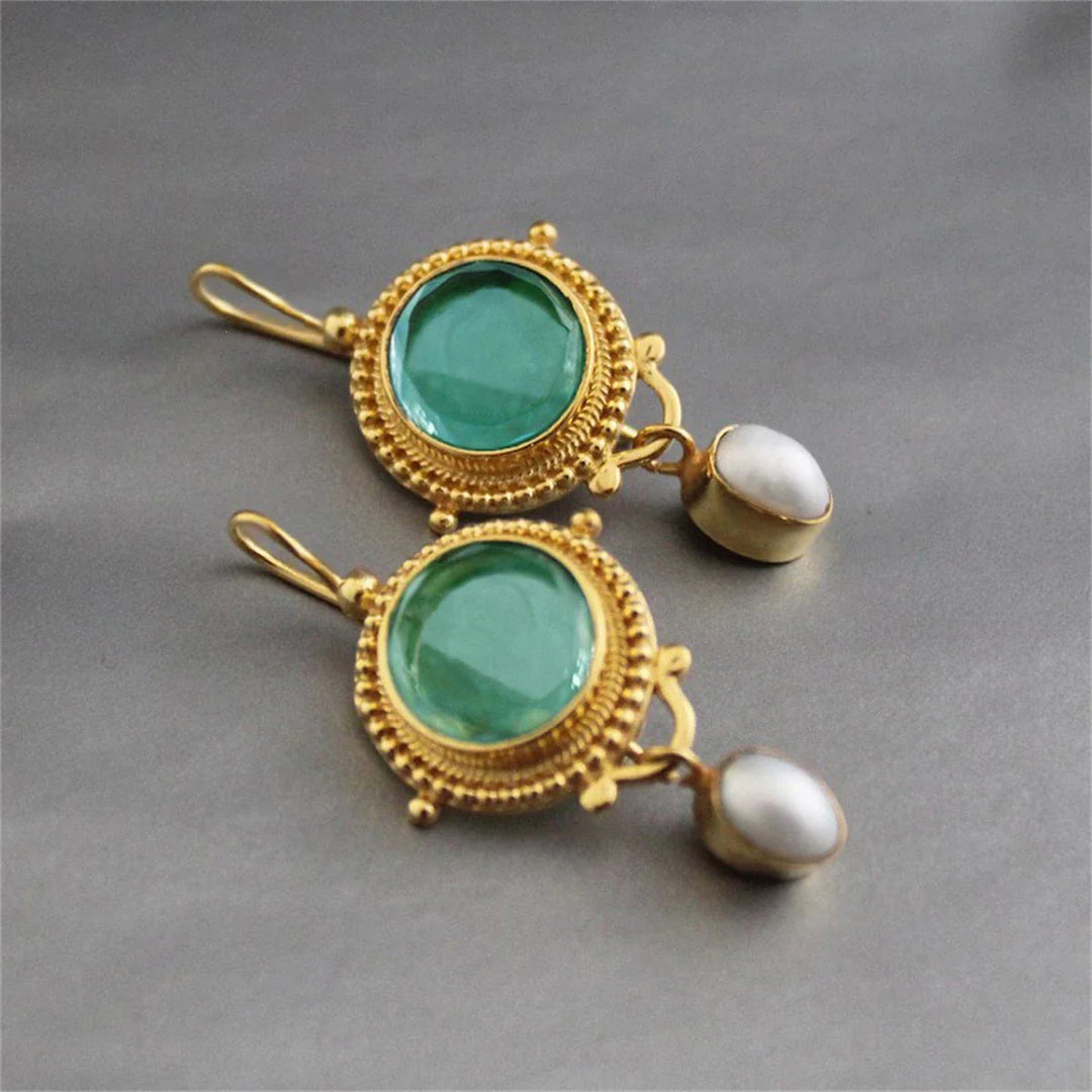 Vintage Pearl Earrings Omelia&Oliver Jewels