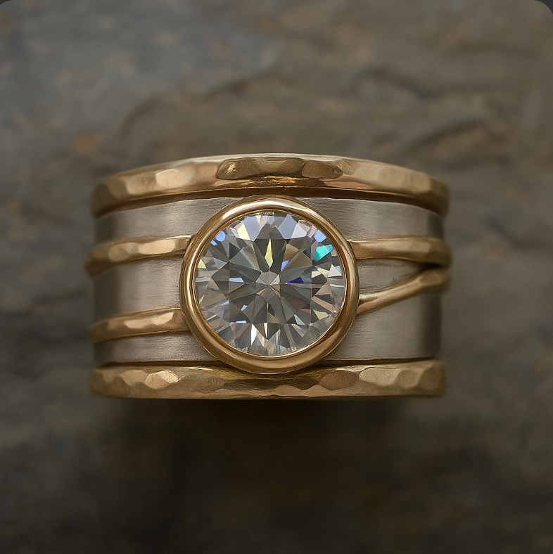 Radiance - Vintage Zirconia Ring Omelia&Oliver Jewels