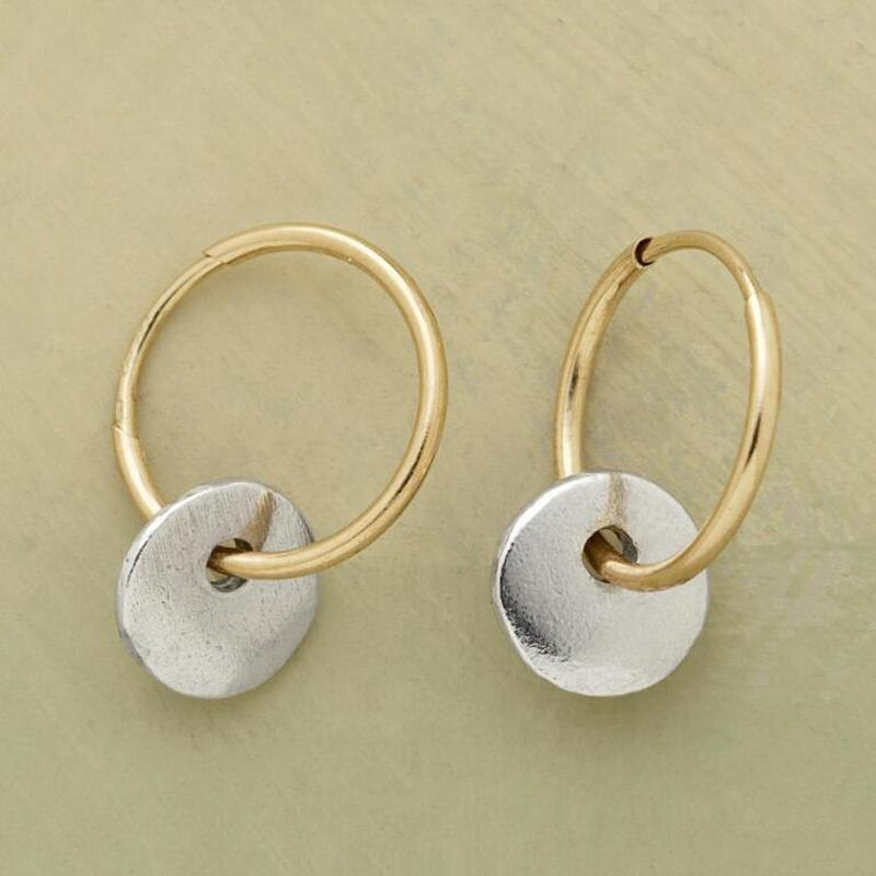 Handmade Elegant Hoop Earrings Omelia&Oliver Jewels