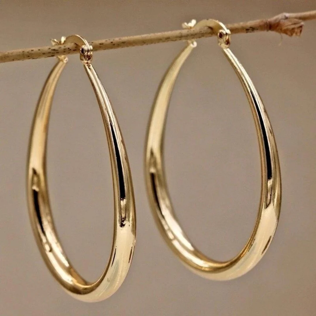 Exclusive Vintage Gold Earrings Omelia&Oliver Jewels