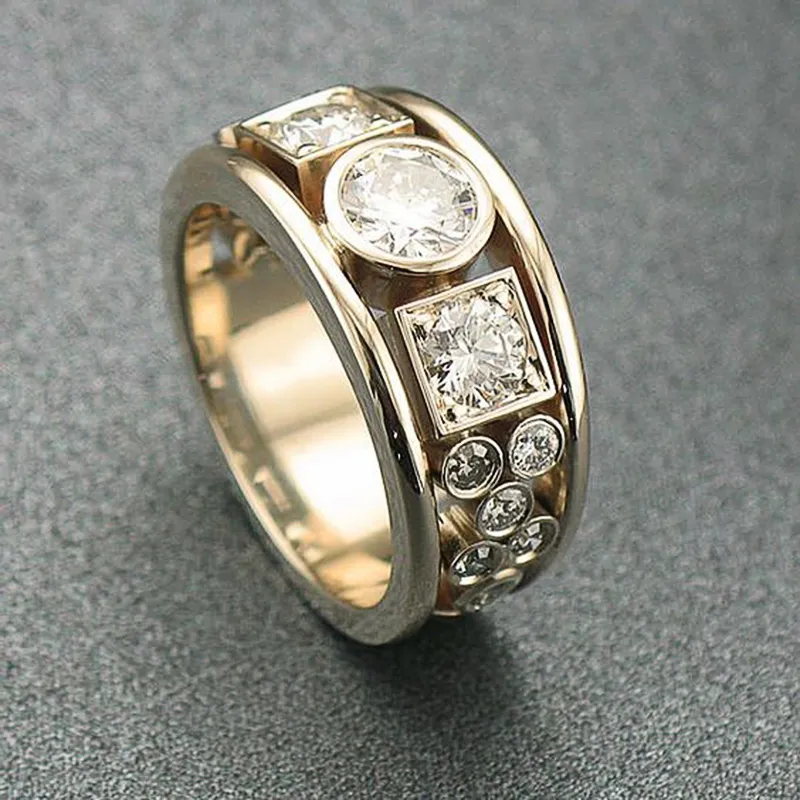 Radiance - Vintage Gold Ring Omelia&Oliver Jewels