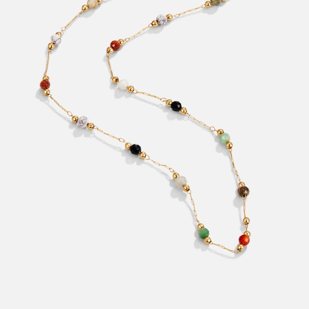 Luly Stone Necklace Omelia & Oliver Jewels