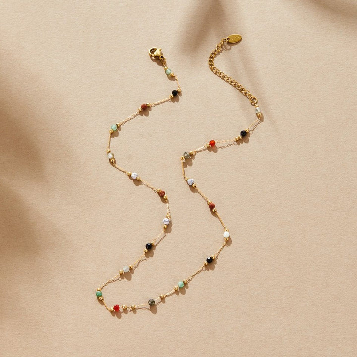 Luly Stone Necklace Omelia & Oliver Jewels