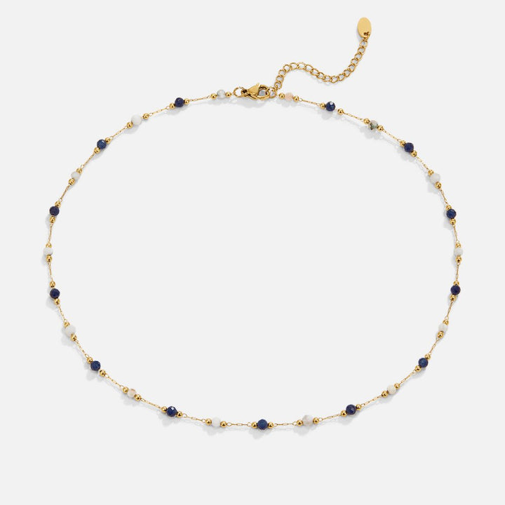 Luna Midnight Stone Necklace Omelia & Oliver Jewels