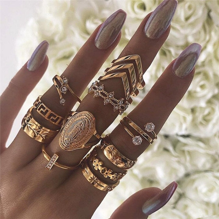 Vintage Unique Ring Set Omelia&Oliver Jewels