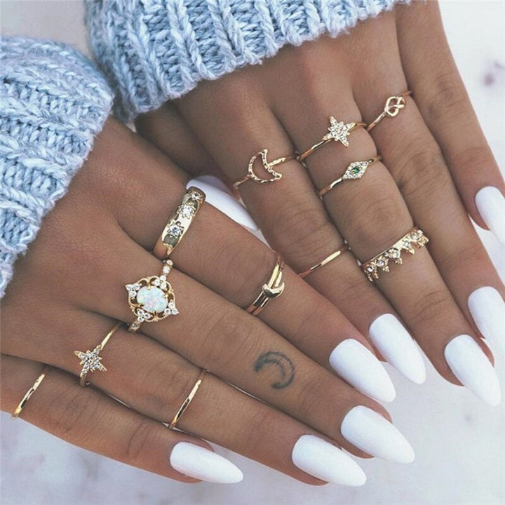 Vintage Unique Ring Set Omelia&Oliver Jewels
