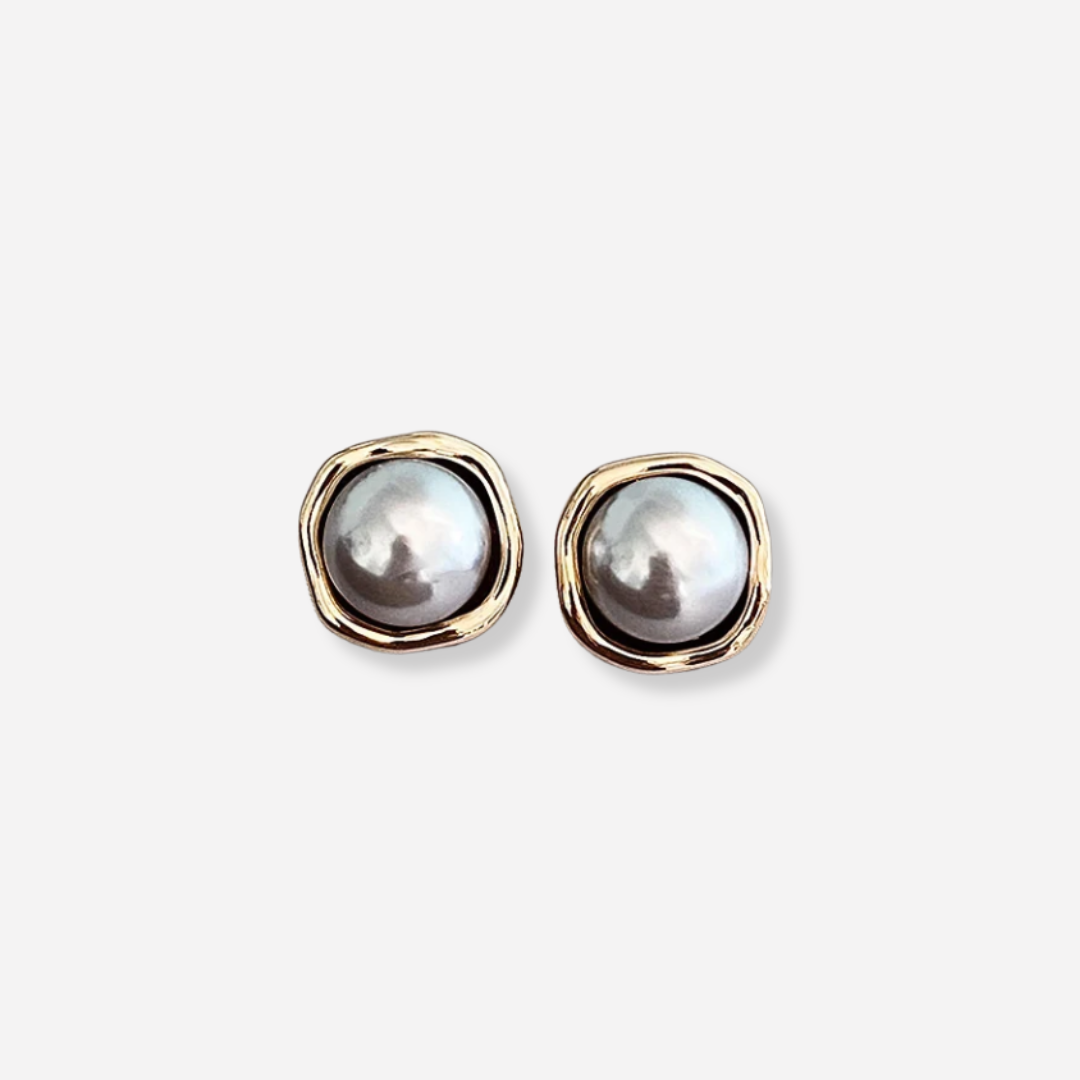 Elegant Vintage Pearl Earrings