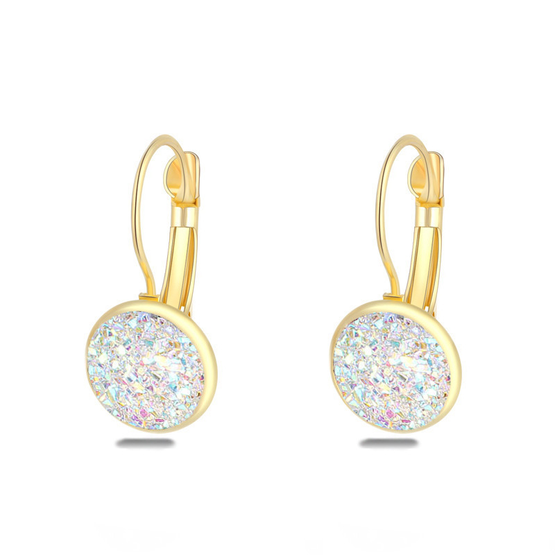 Evelyn - Vintage Opal Gold Earrings Omelia&Oliver Jewels