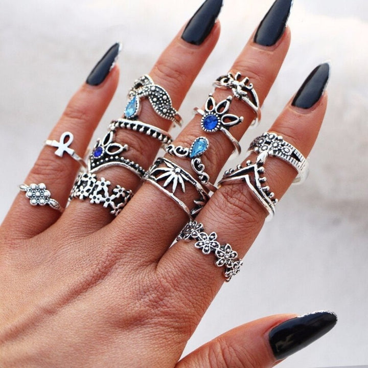 Vintage Unique Ring Set Omelia&Oliver Jewels