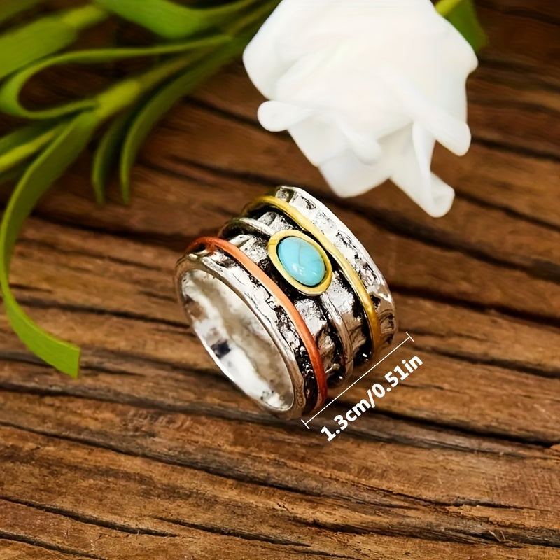 Boho Turquoise Vintage Ring