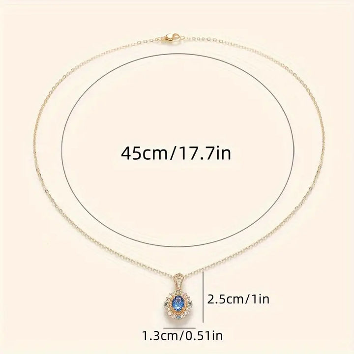 Blue Twilight Luxe Necklace
