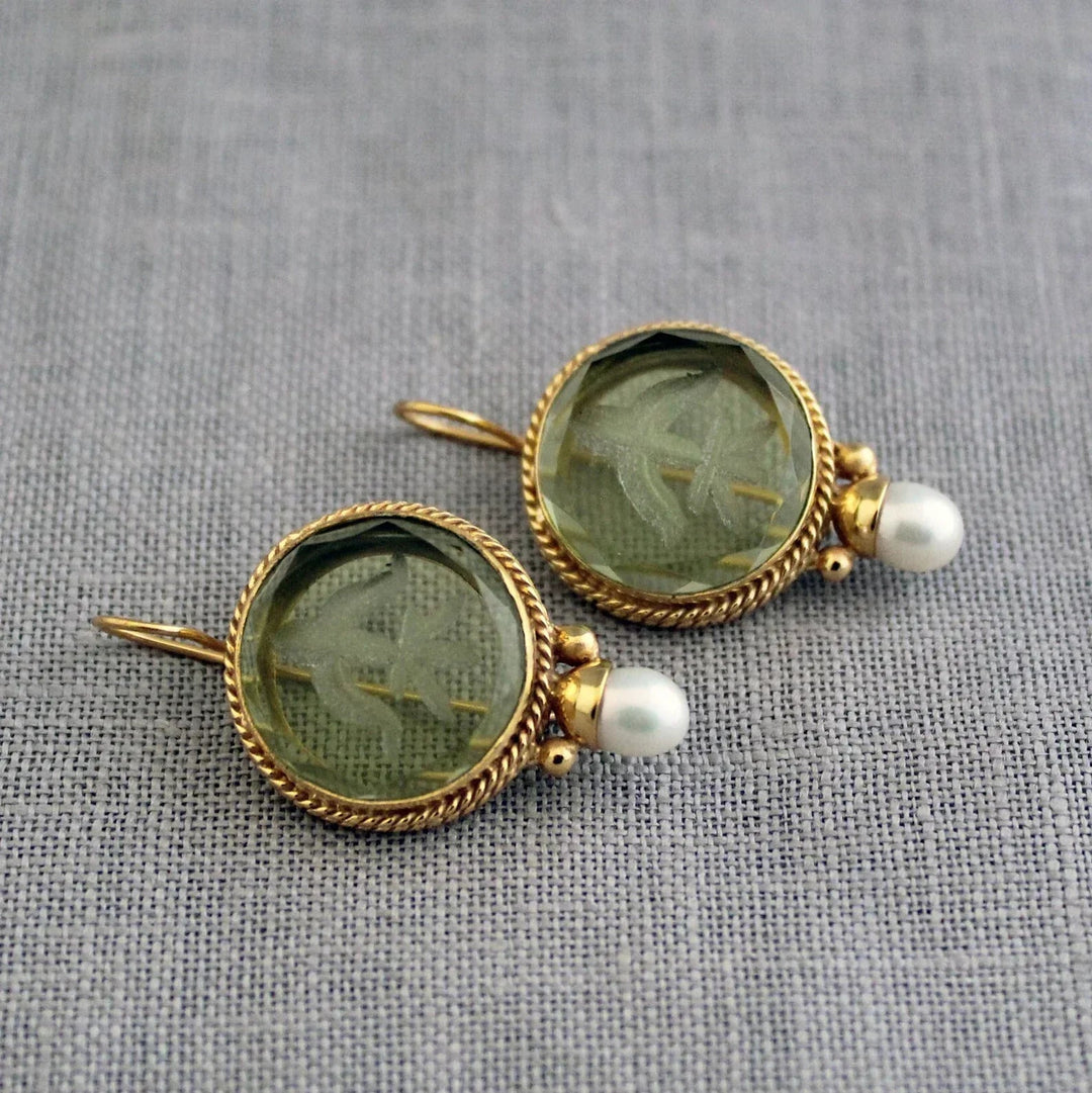 Unique Penelope Vintage Earrings Omelia&Oliver Jewels