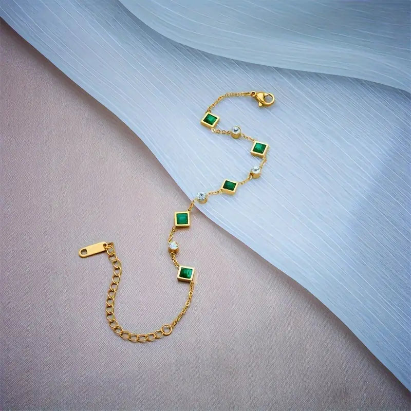 Amelisse Green Elegance Bracelet
