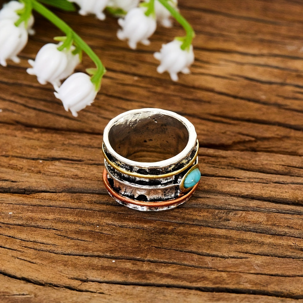 Boho Turquoise Vintage Ring