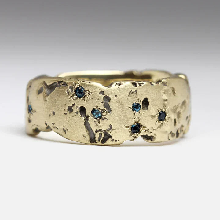 Radiance - Blue Stone Ring Omelia&Oliver Jewels