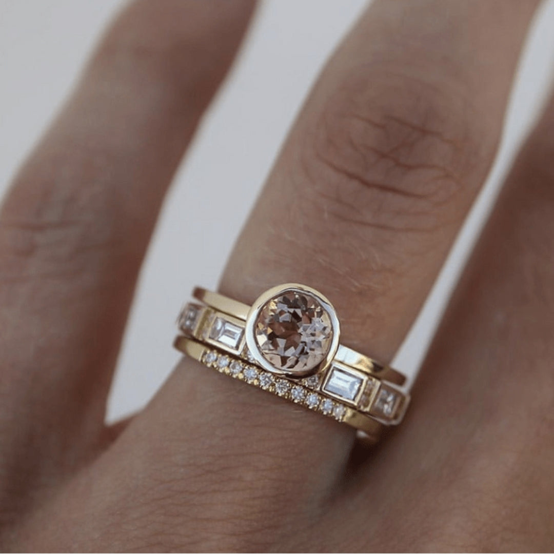 Charm - Vintage Zircon Ring Omelia&Oliver Jewels