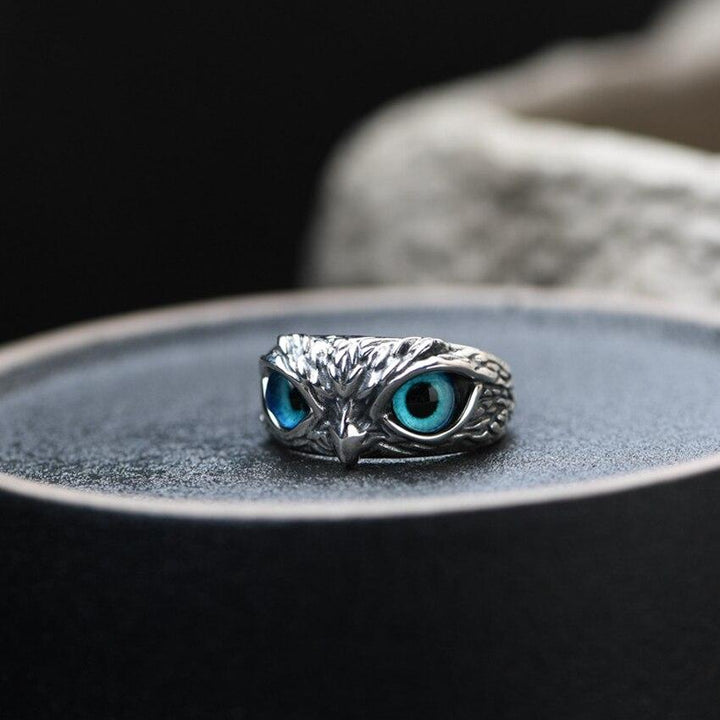 Adjustable Silver Opal Ring Omelia&Oliver Jewels
