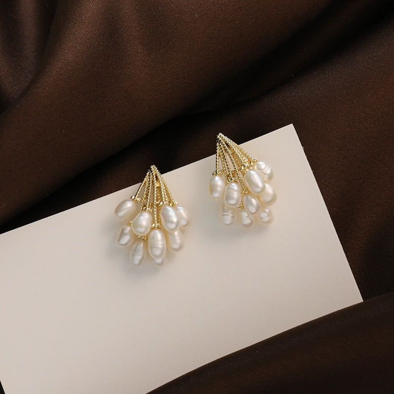 Joy - Pearl Rain Earrings Omelia&Oliver Jewels
