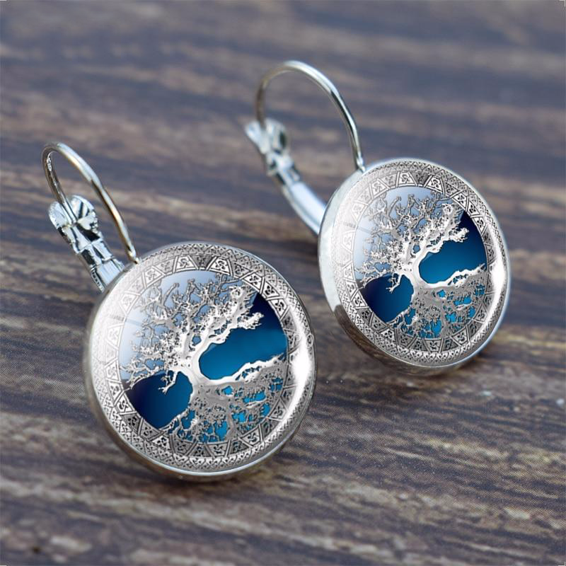 Harmony - Silver Tree Earrings Omelia&Oliver Jewels