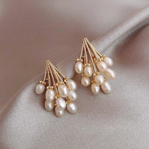 Joy - Pearl Rain Earrings Omelia&Oliver Jewels