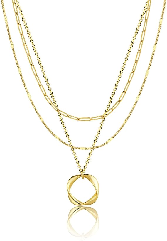 Nina - Vintage Gold Necklace Omelia&Oliver Jewels