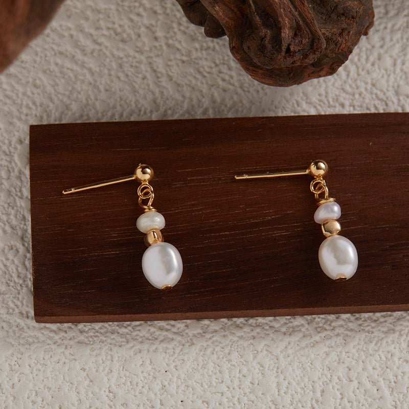 Retro Silver Daisy Earrings Omelia&Oliver Jewels