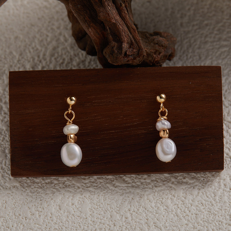 Retro Silver Daisy Earrings Omelia&Oliver Jewels