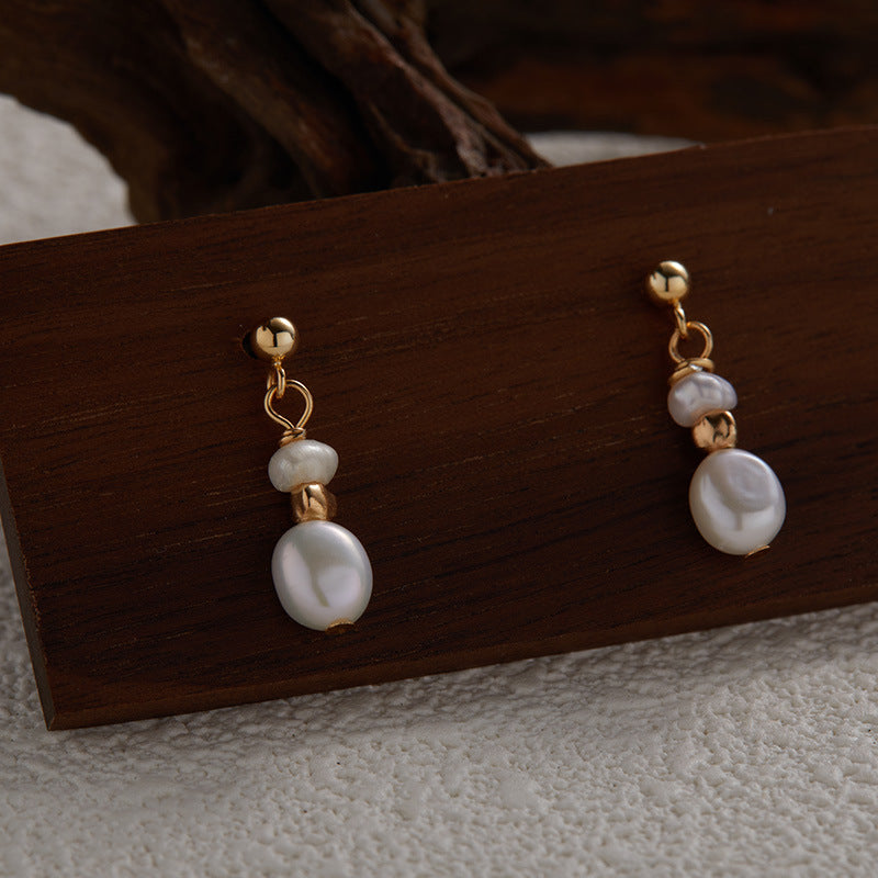 Retro Silver Daisy Earrings Omelia&Oliver Jewels