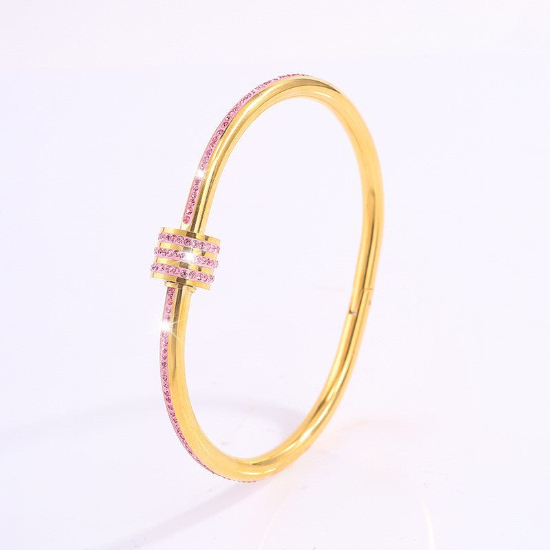 Tessandra Virelli Bracelet Green | Gold 16k Omelia&Oliver Jewels