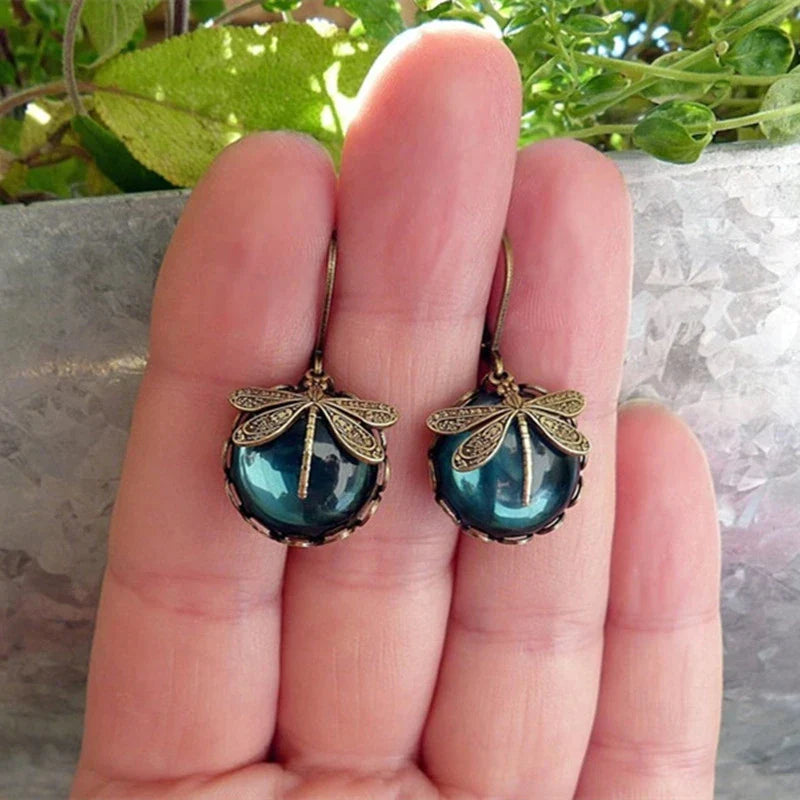Antique Crystal Earrings Omelia&Oliver Jewels