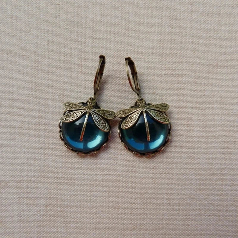Antique Crystal Earrings Omelia&Oliver Jewels