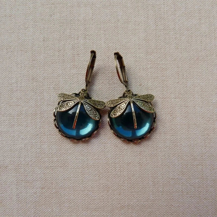 Antique Crystal Earrings Omelia&Oliver Jewels