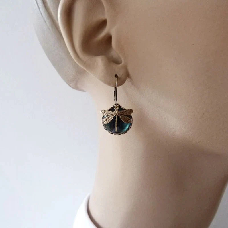 Antique Crystal Earrings Omelia&Oliver Jewels