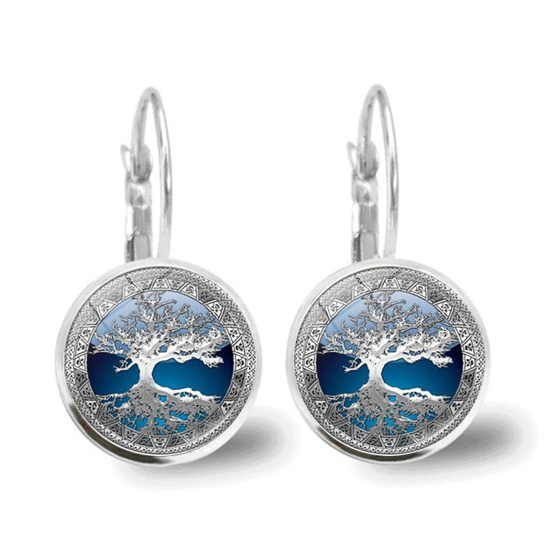 Harmony - Silver Tree Earrings Omelia&Oliver Jewels