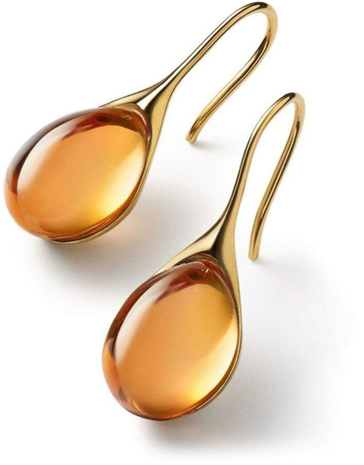 Gold & Silver Gem Earrings Omelia&Oliver Jewels