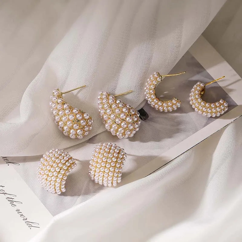 Classic Pearl Earrings for Canada