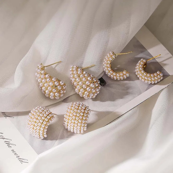 Classic Pearl Earrings for Canada