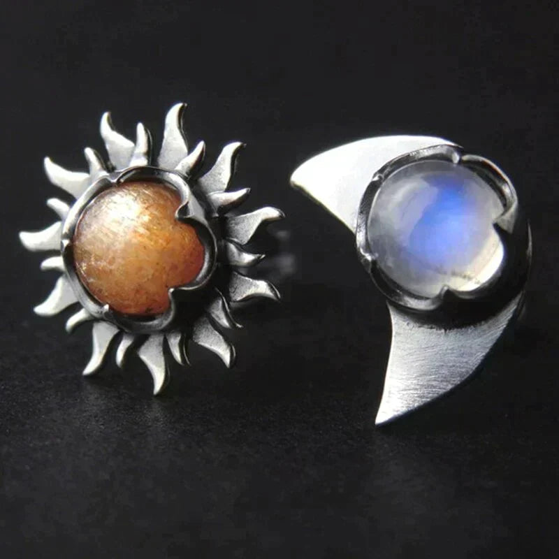 Radiance - Sun and Moon Earrings Omelia&Oliver Jewels