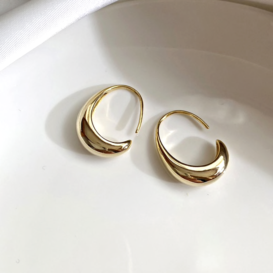 Luxury Gold Earrings Omelia&Oliver Jewels