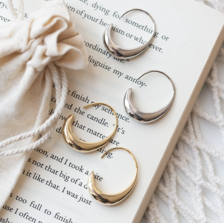 Luxury Gold Earrings Omelia&Oliver Jewels