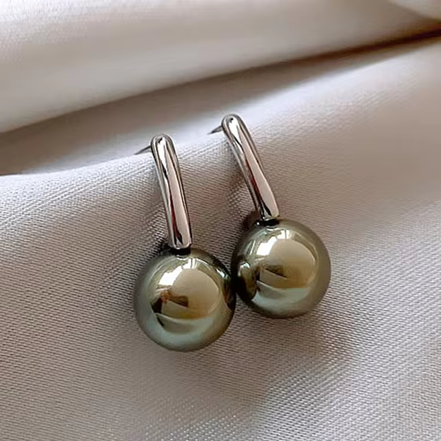 Classic Pearl Drop Earrings Omelia&Oliver Jewels