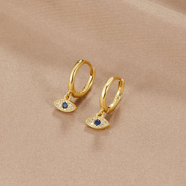 Sie Eye Drop Earrings