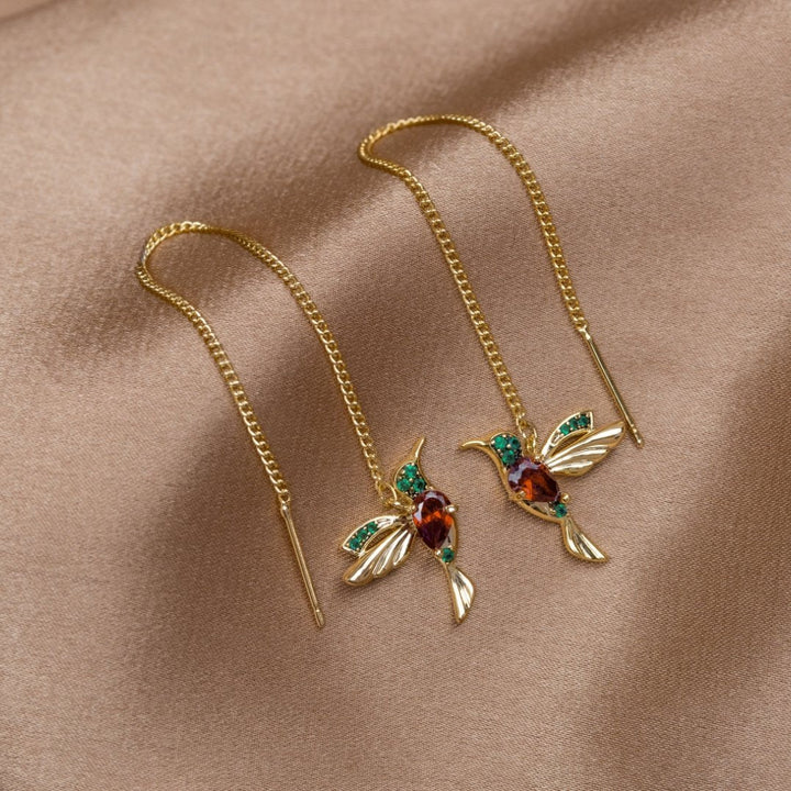 Chic Hummingbird Earrings