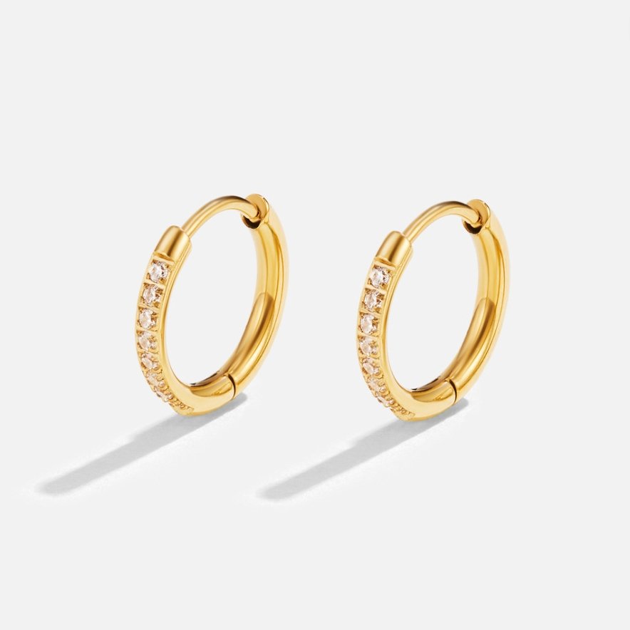 Eternity Hoop Earrings