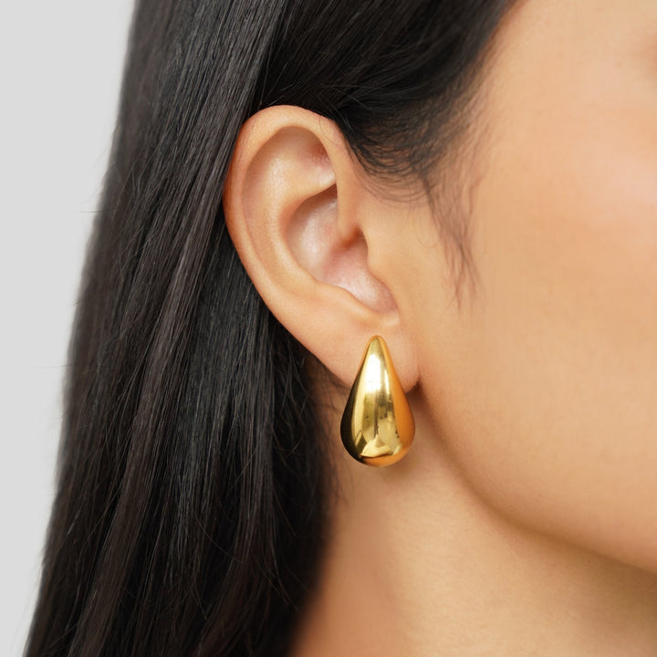 Ame Gold Teardrop Earrings