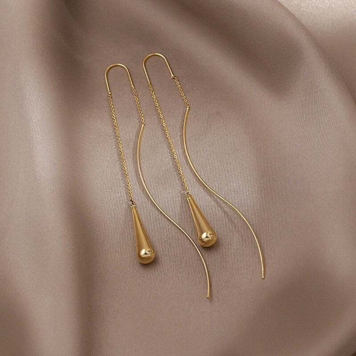 Teardrop Tassel Earrings