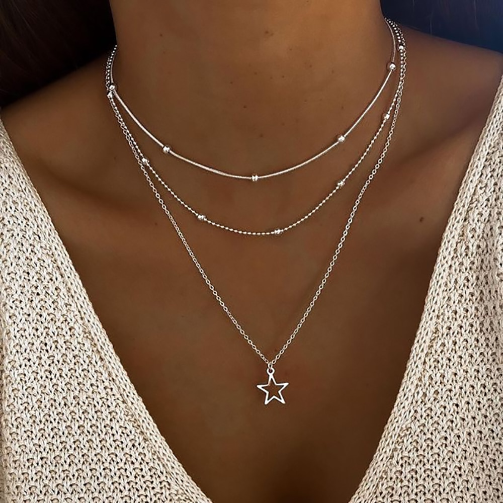 Radiance - Vintage Silver Necklace Omelia&Oliver Jewels