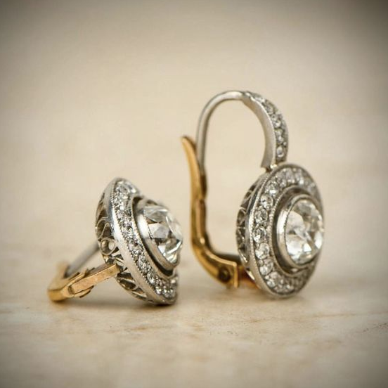 Vintage Silver Earrings Omelia&Oliver Jewels
